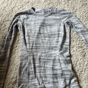 Lululemon tight running long sleep shirt